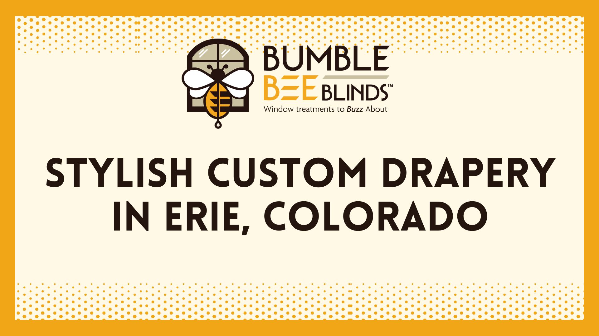 Custom Drapery in Erie, CO